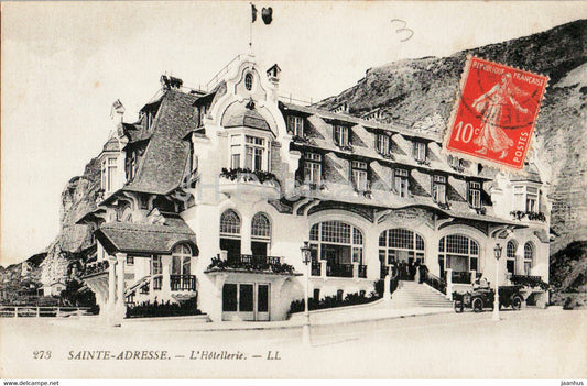 Sainte Adresse - L'Hotellerie - 273 - old postcard - France - used - JH Postcards