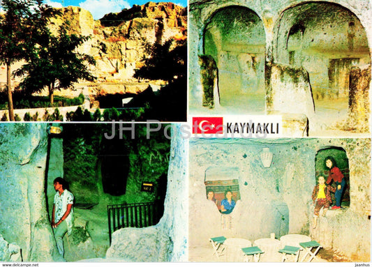 Kaymakli - cave city - Keskin - 2843 - Turkey - unused - JH Postcards