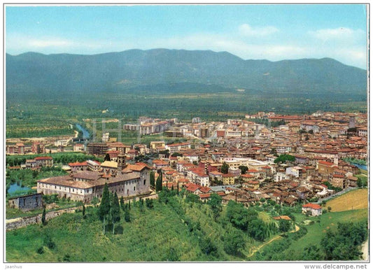 panorama - Rieti - Lazio - 55/VII 973 - Italia - Italy - unused - JH Postcards