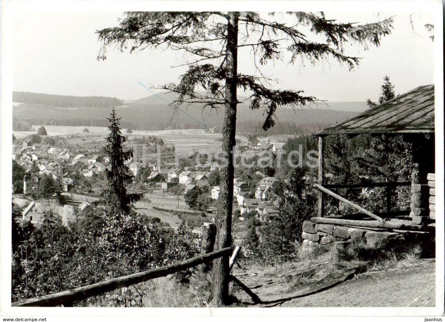 Luftkurort Finsterbergen - Thur Wald - 1980 - Germany DDR - used - JH Postcards