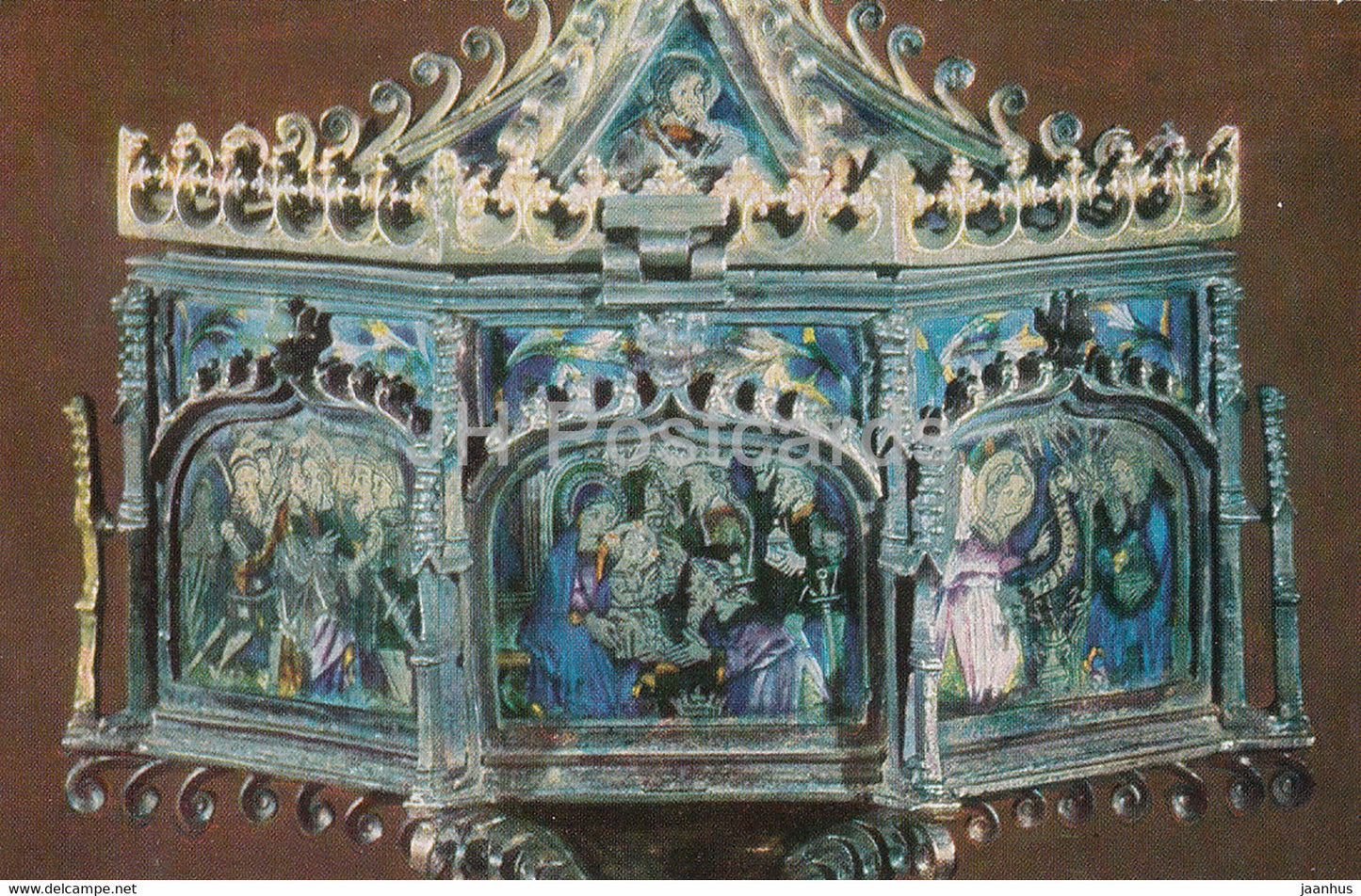 Tabernacle , Barcelona - State Hermitage - Russia USSR - unused - JH Postcards