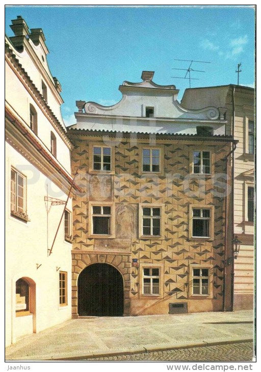 Hradcany Town Hall - Loreto Street - Praha - Prague - Czechoslovakia - Czech - used - JH Postcards