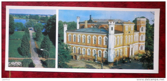sanatorium Birini - Sanatorium Park - 1979 - Latvia USSR - used - JH Postcards