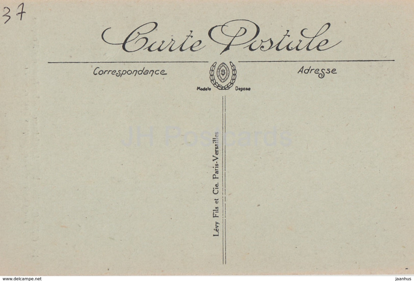 Chenonceaux - Le Chateau - La Tour des Marques - castle - 16 - old postcard - France - unused