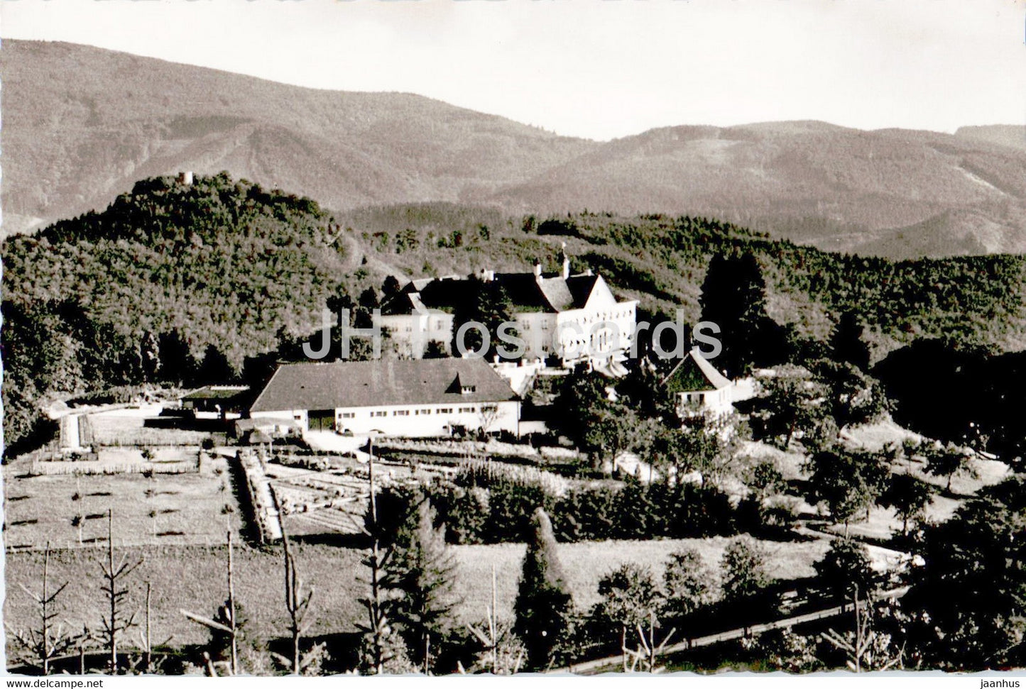 Schloss Burgeln - old postcard - Germany - used - JH Postcards