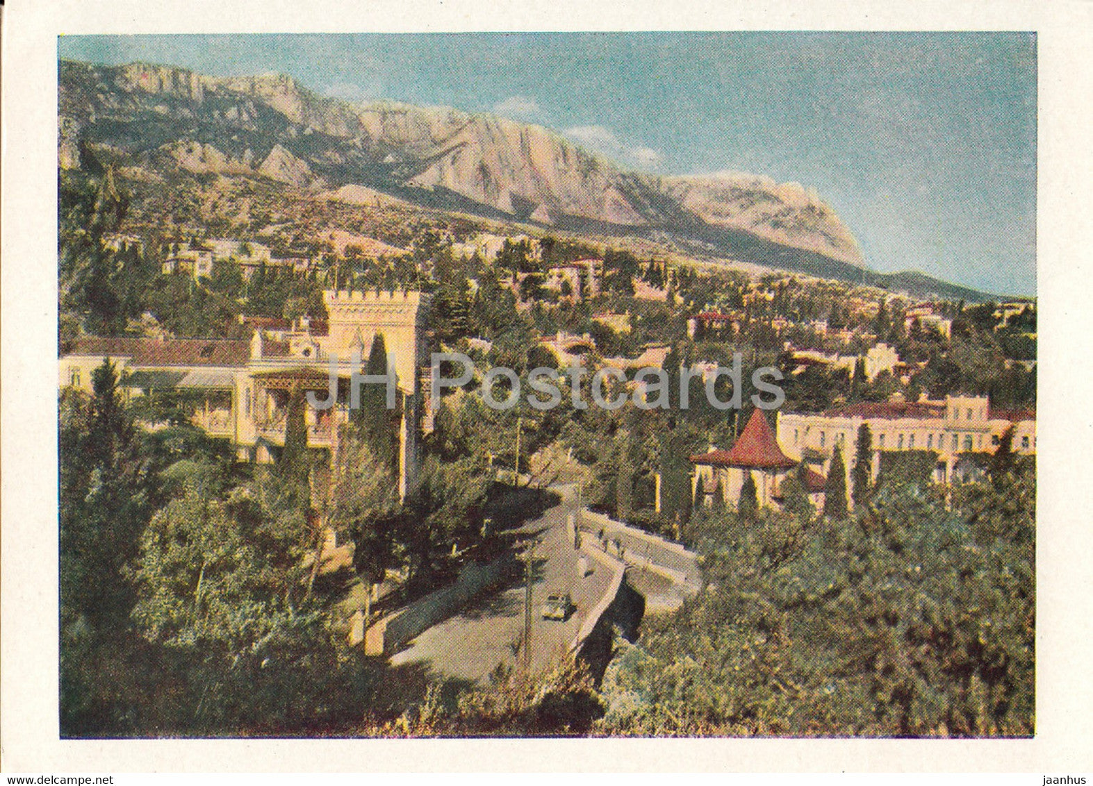 Simeiz - Crimea - postal stationery - old postcard - 1957 - Ukraine USSR - unused - JH Postcards