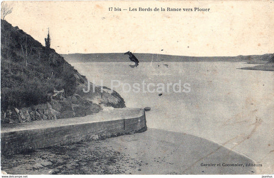 17 bis - Les Bords de la Rance vers Plouer - old postcard - 1926 - France - used - JH Postcards