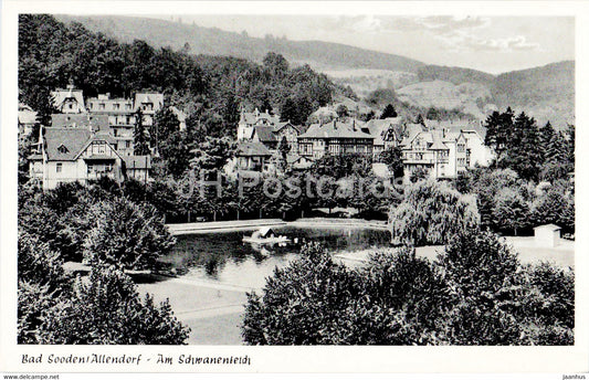 Bad Sooden Allendorf - Am Schwanenteich - Germany - unused - JH Postcards