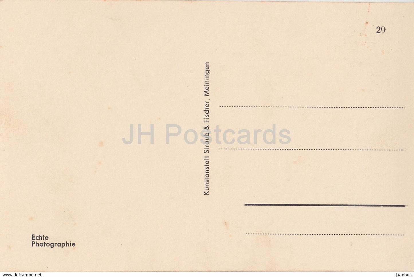 Schloss Altenstein - Thur Wald - castle - 28 - old postcard - Germany - unused