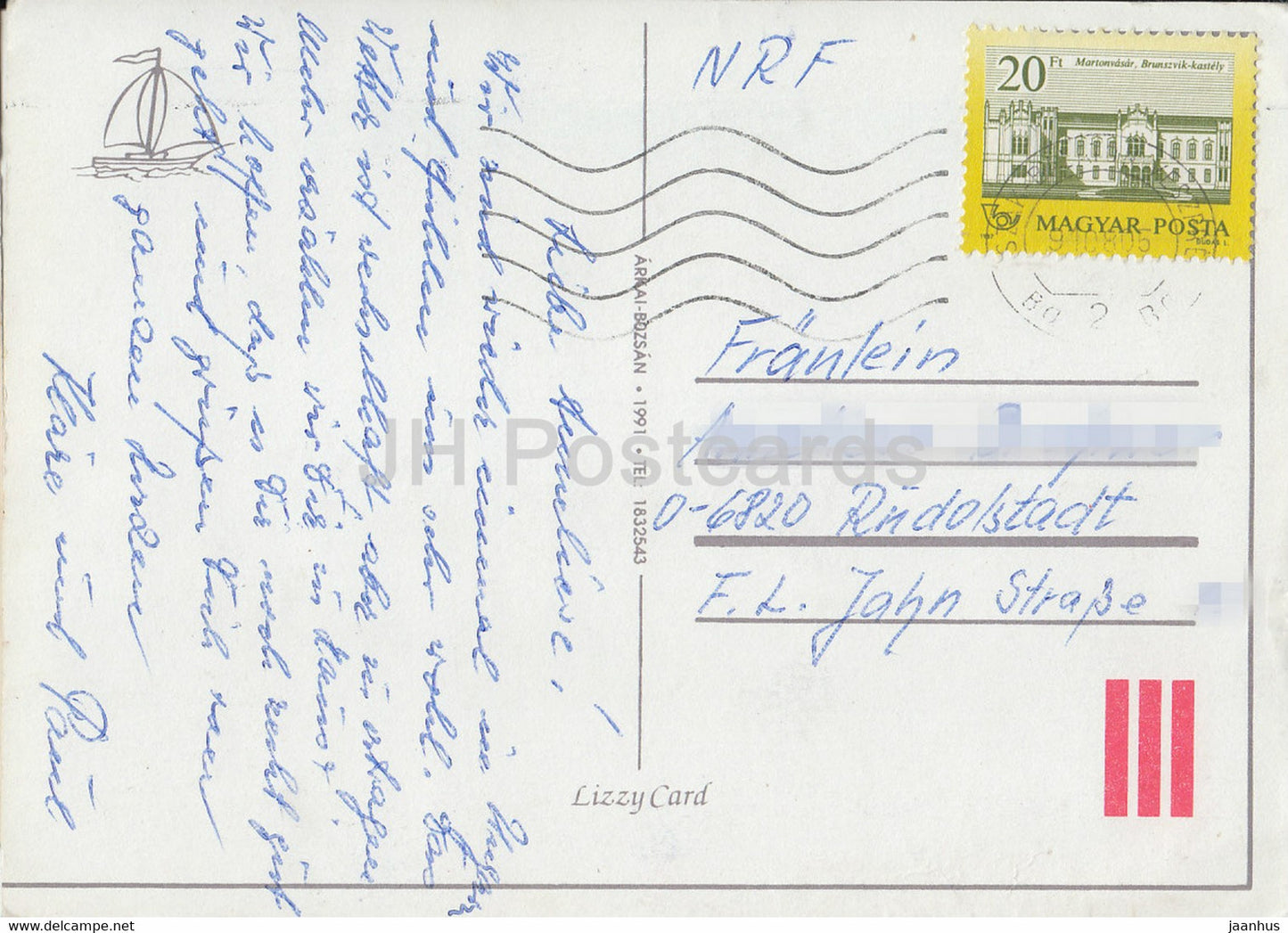 Plattensee – Windsurfen – 1991 – Ungarn – gebraucht