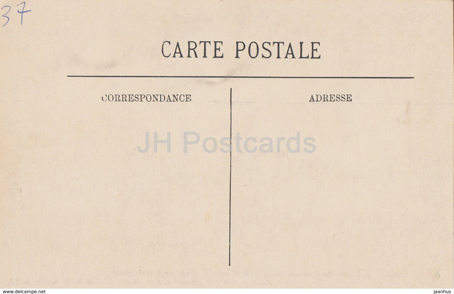 Luynes - Le Chateau - ouest construit - castle - 5 - old postcard - France - unused