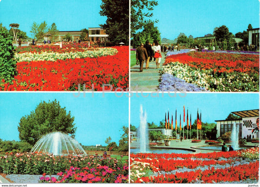 Erfurt - Internationale Gartenbauausstellung - International Horticultural Show - Germany DDR - unused - JH Postcards