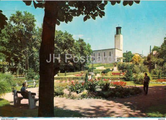 Balaton - Balatonboglar - park - 1969 - Hungary - used - JH Postcards