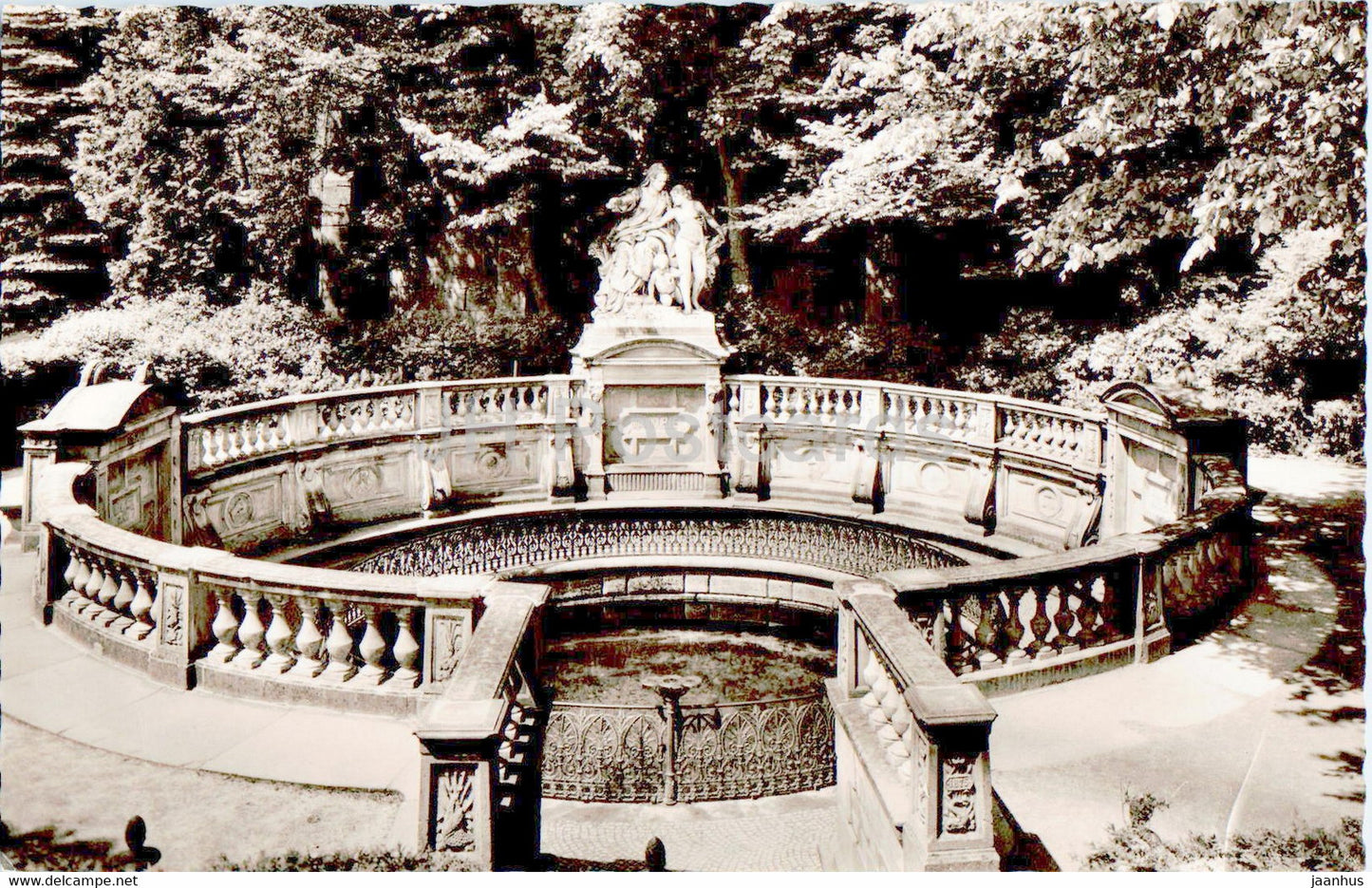 Donaueschingen - Donauquelle 678 m - old postcard - 1966 - Germany - used - JH Postcards