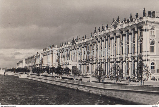 Leningrad - St Petersburg - Winter Palace - 1969 - Russia USSR - used - JH Postcards