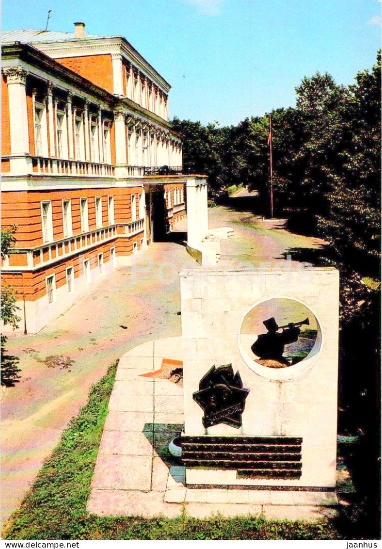 Kaluga - Gagarin Palace of Pioneers - monument - 1982 - Russia USSR - unused - JH Postcards