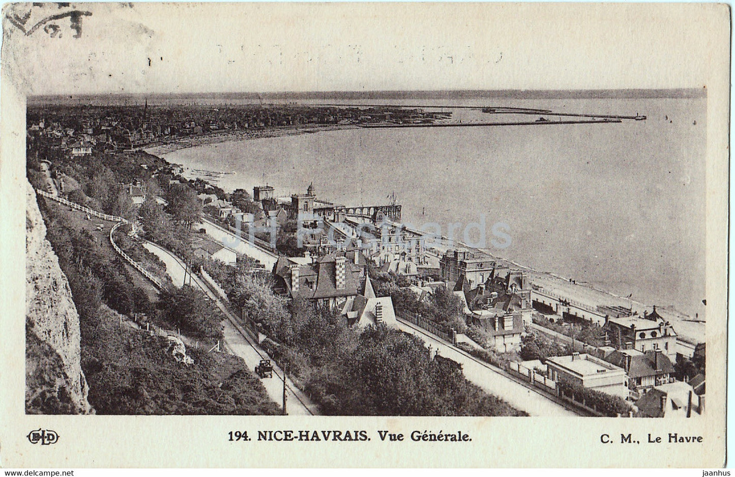 Le Havre - Nice Havrais - Vue Generale - 115 - old postcard - 1939 - France - unused - JH Postcards