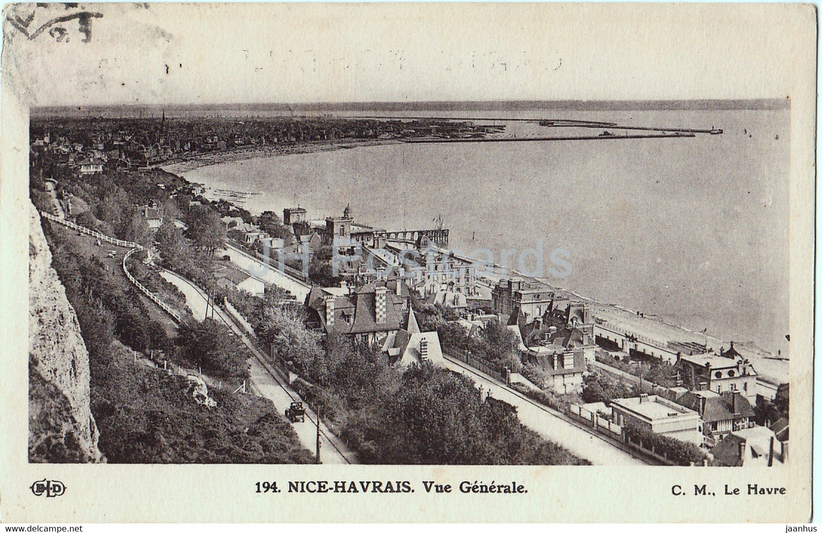 Le Havre - Nice Havrais - Vue Generale - 115 - old postcard - 1939 - France - unused - JH Postcards