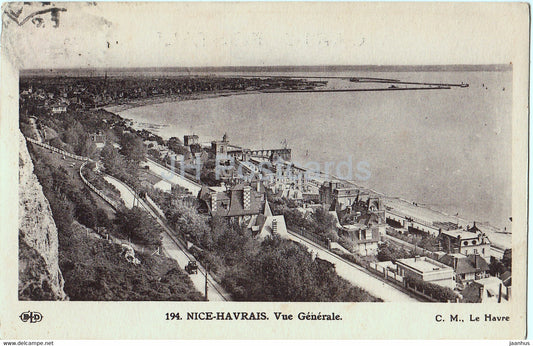 Le Havre - Nice Havrais - Vue Generale - 115 - old postcard - 1939 - France - unused - JH Postcards