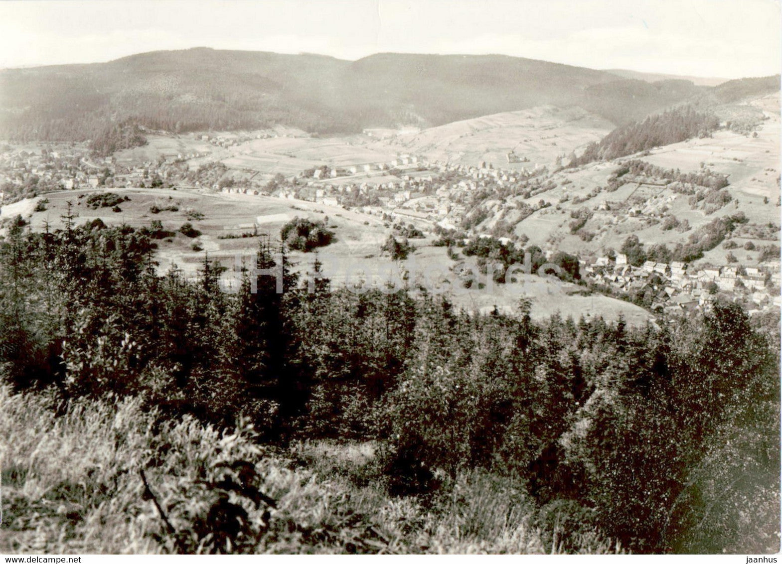 Steinach - Thur Wald - old postcard - Germany DDR - used - JH Postcards