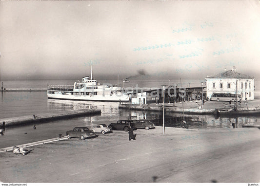 Koper - ship - car - Yugoslavia - Slovenia - used - JH Postcards