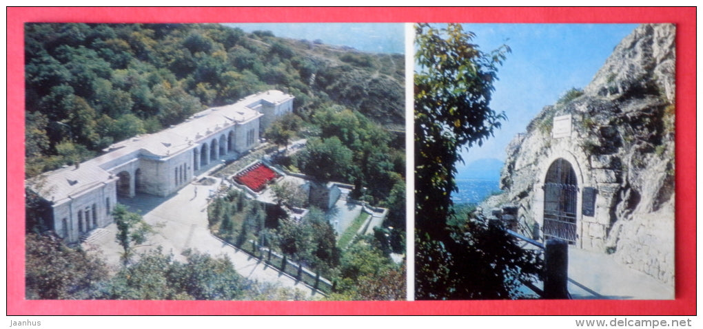 Academic Gallery building - Pyatigorsk - poet Lermontov Places of Caucasian Mineral Waters - 1978 - USSR Russia - unused - JH Postcards