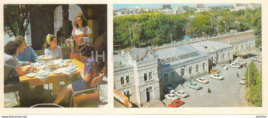 Essentuki - Spa hospitality to the guests - railway station - 1983 - Russia USSR - unused - JH Postcards