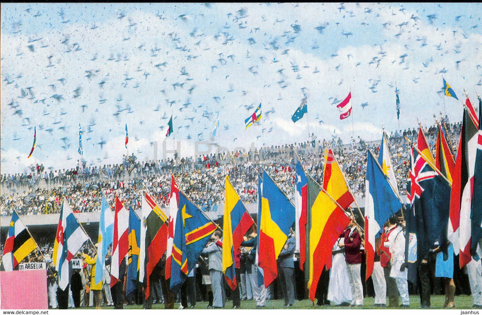 Olympic Games Mexico 1968 - Opening Ceremony - sport - 1970 - Mexico - unused - JH Postcards