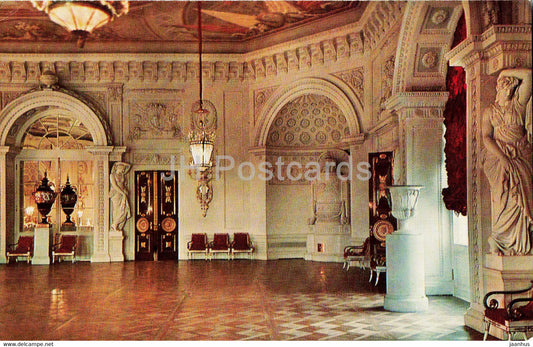 The Pavlovsk Palace - The Grand Hall - 1976 - Russia USSR - unused - JH Postcards