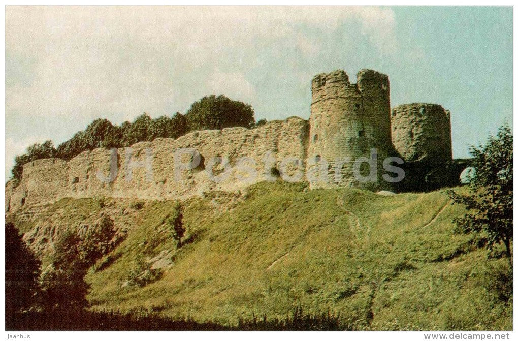 Koporye castle ruins - Lomonosov district - 1972 - Russia USSR - unused - JH Postcards