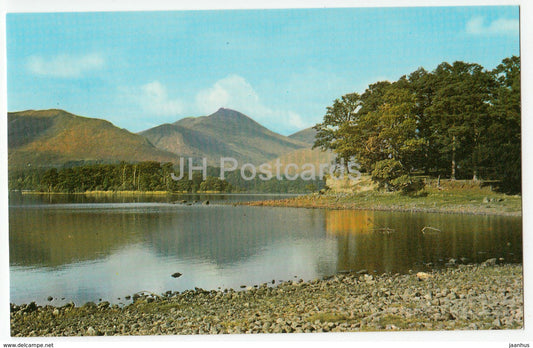 Derwentwater and Causey Pike - LKD. 355 - United Kingdom - England - unused - JH Postcards