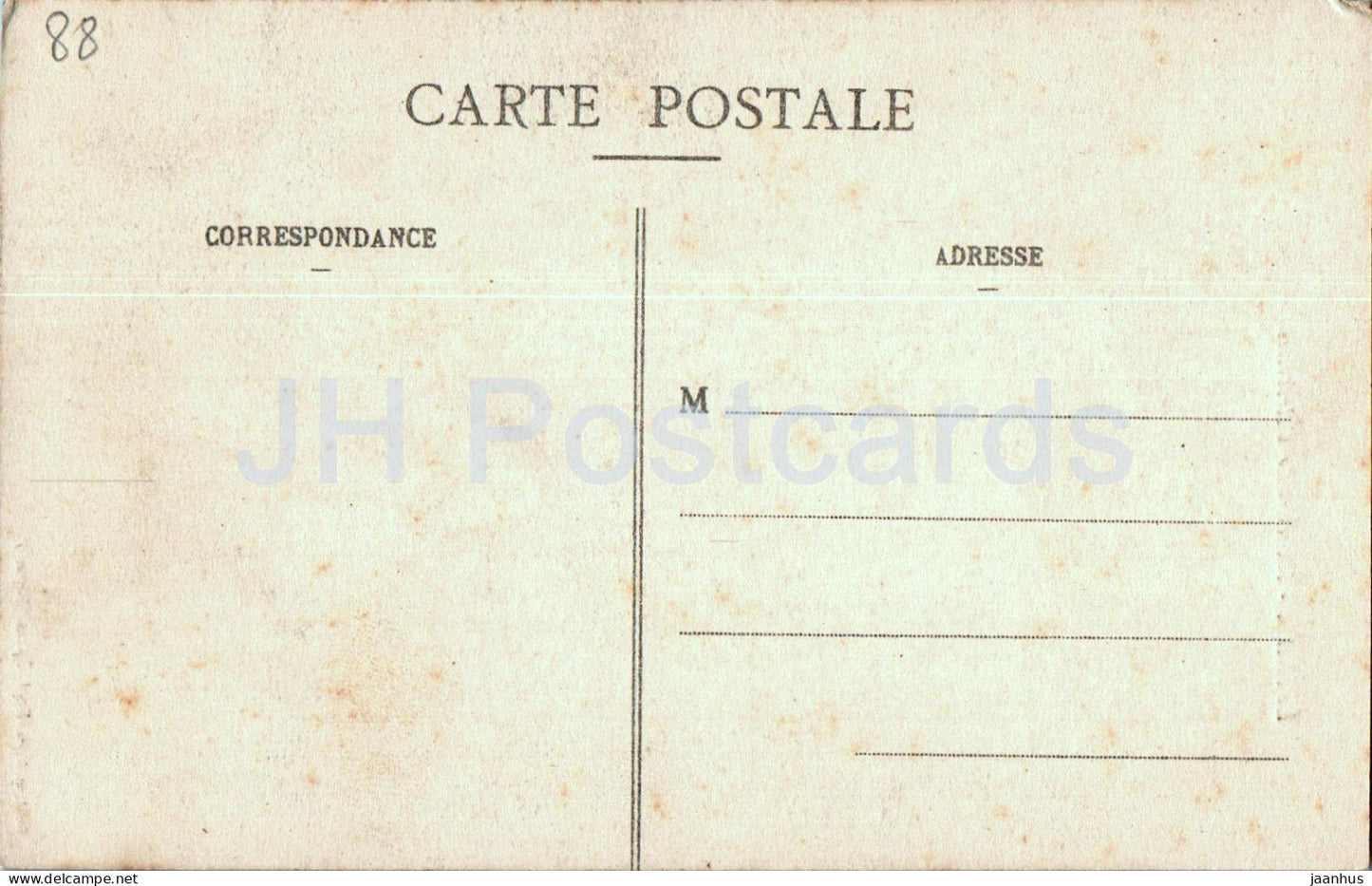 Epinal - Roches route d'Archettes - alte Postkarte - Frankreich - unbenutzt 
