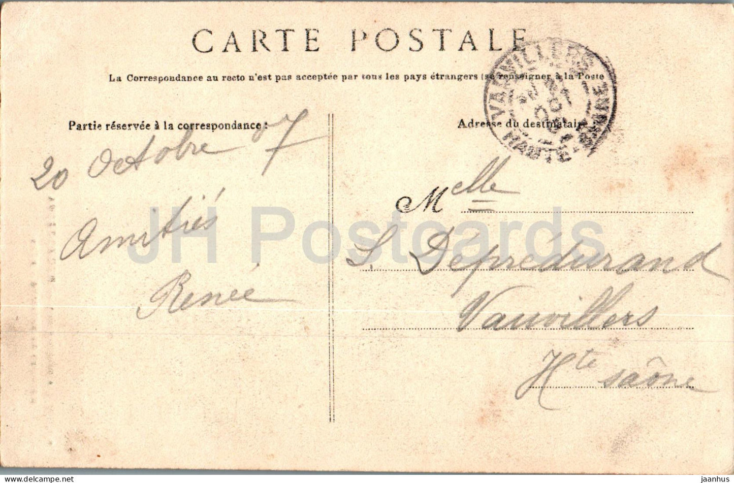 Trebeurden - Les Rochers L'Aigle - Environs de Lannion - 3934 - carte postale ancienne - 1907 - France - occasion 