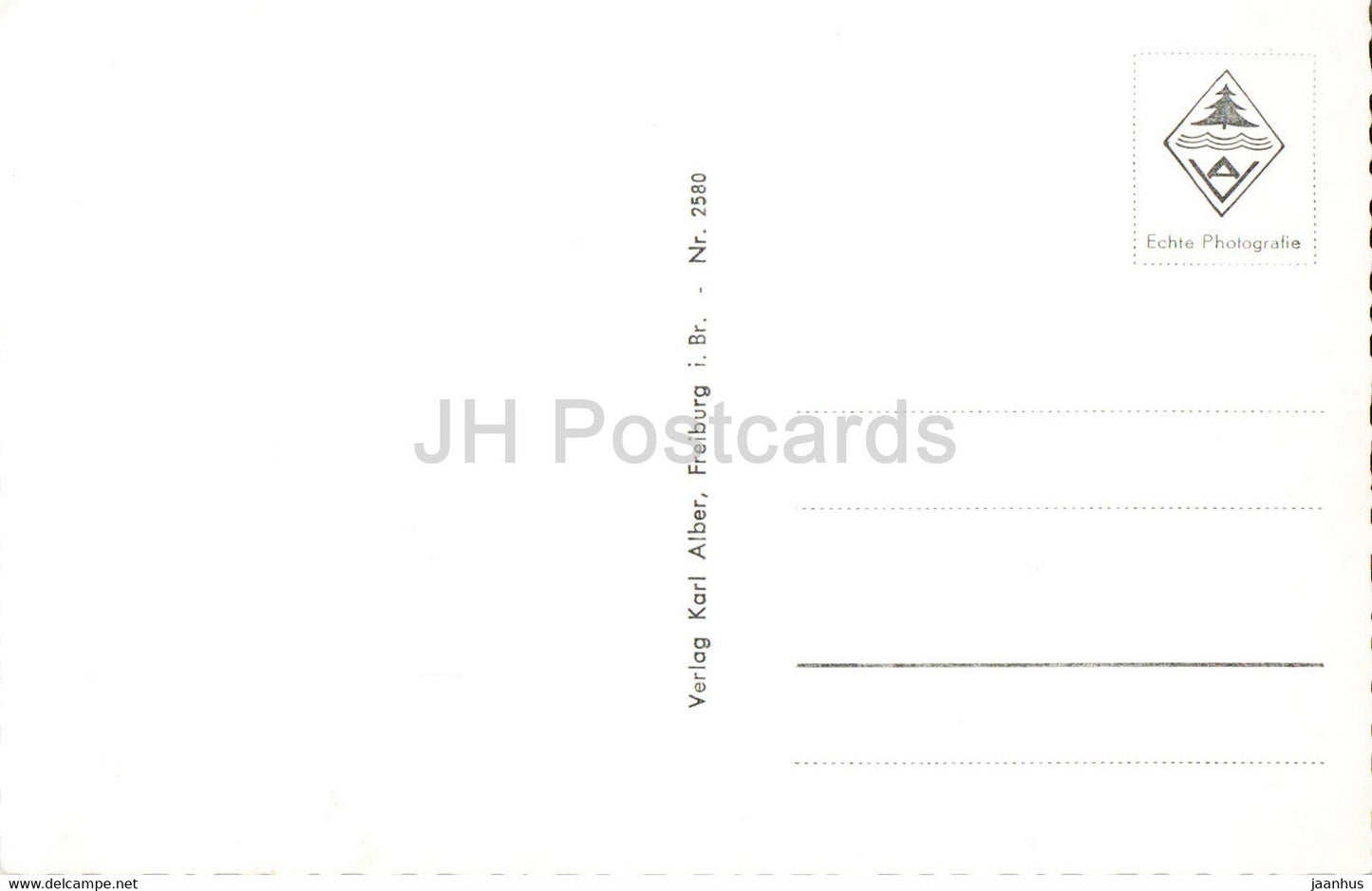 Grusse aus dem Simonswaldertal - Simonswald - Obersimonswald - carte postale ancienne - Allemagne - inutilisée