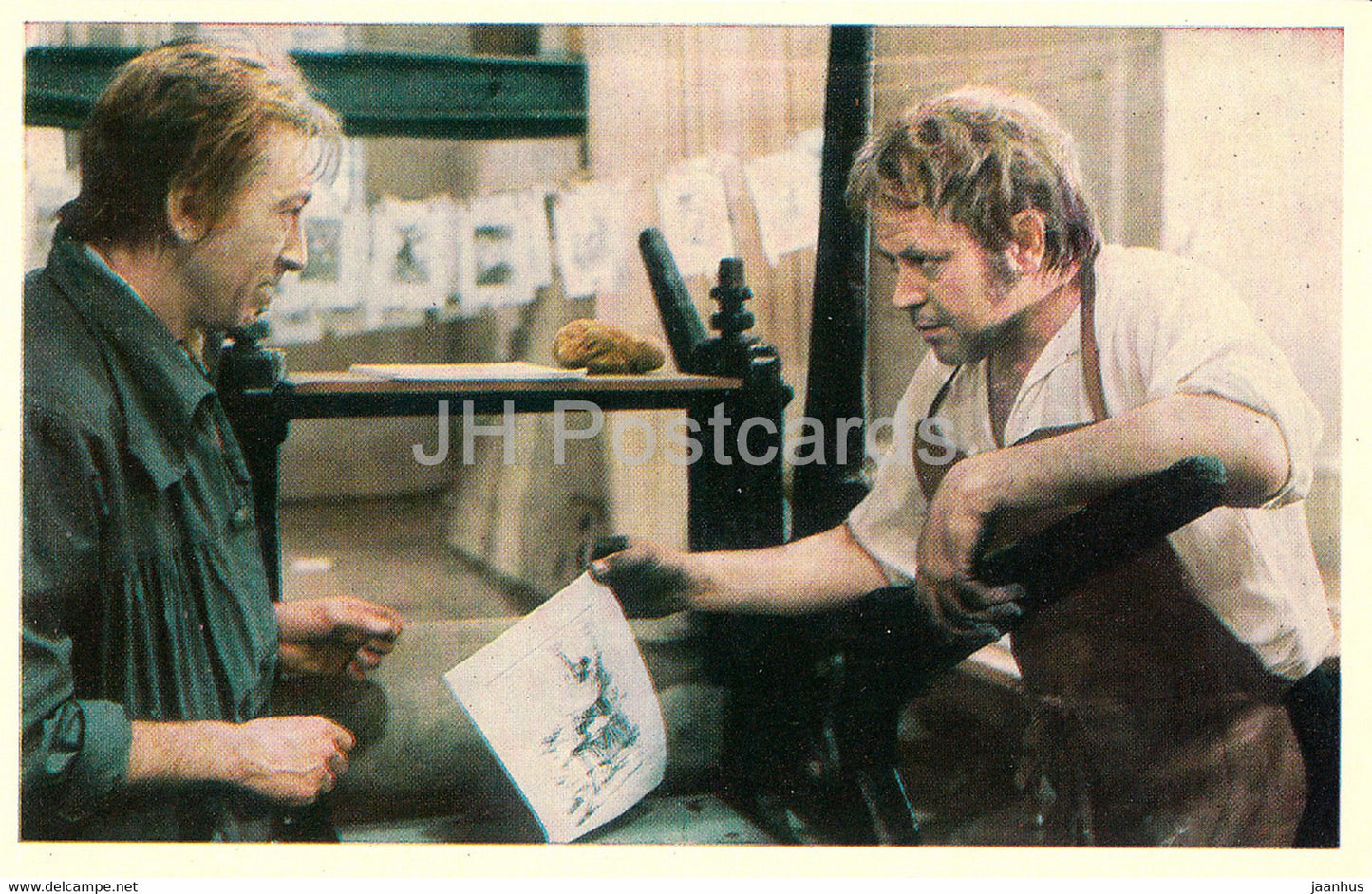 Goya or the Hard Way to Enlightenment - actor D. Banionis - 1 - Movie - Film - soviet - 1972 - Russia USSR - unused - JH Postcards