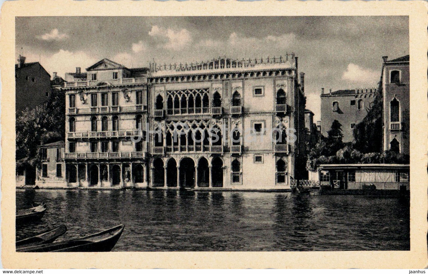 Venezia - Venice - Ca d' Oro Palazzo Contarini - palace - 4885-3 - old postcard - Italy - unused - JH Postcards