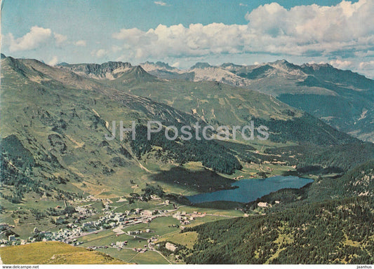 Bergbahnen Bramabuel & Jakobshorn AG - Davosersee - 1964 - Switzerland - used - JH Postcards