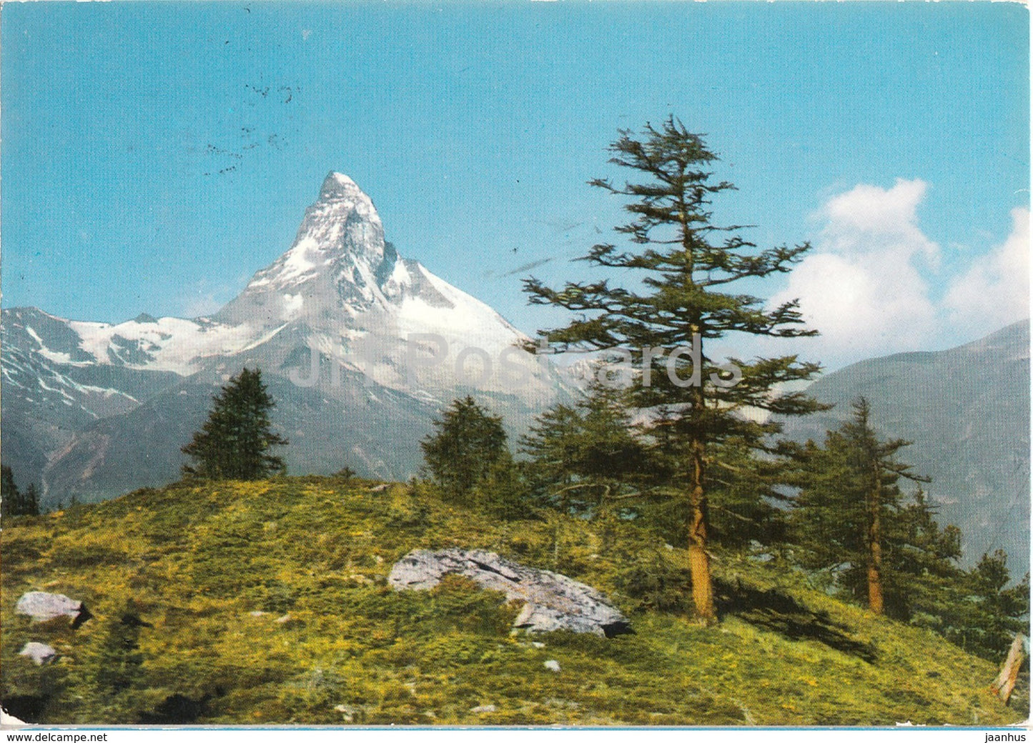 Zermatt - Matterhorn 4505 m - 1966 - Switzerland - used - JH Postcards