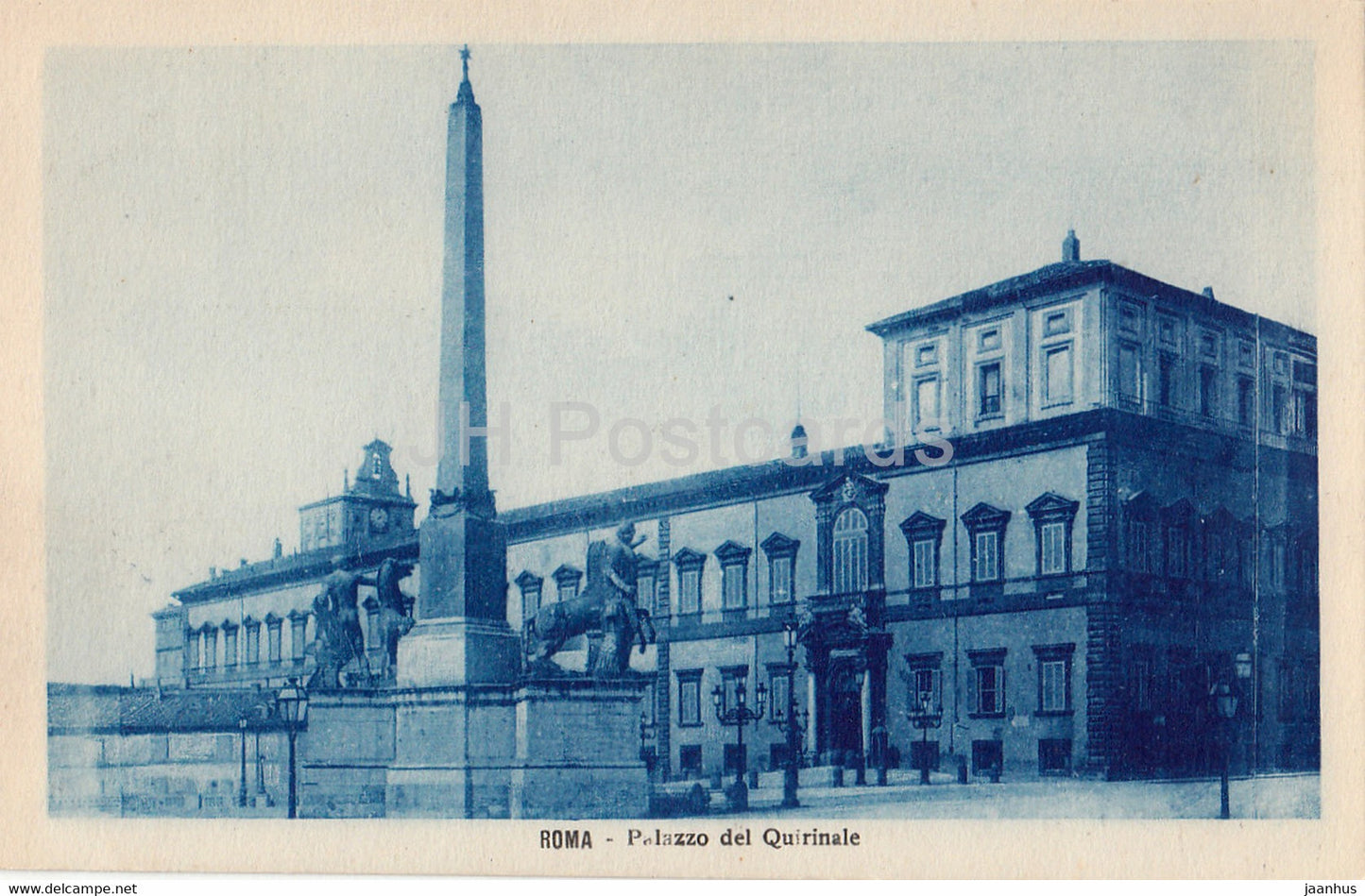 Roma - Rome - Palazzo del Quirinale - old postcard - Italy - unused - JH Postcards