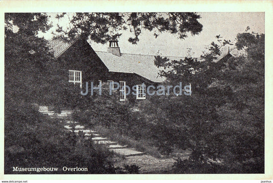 Museumgebouw Overloon - museum - old postcard - Netherlands - unused - JH Postcards