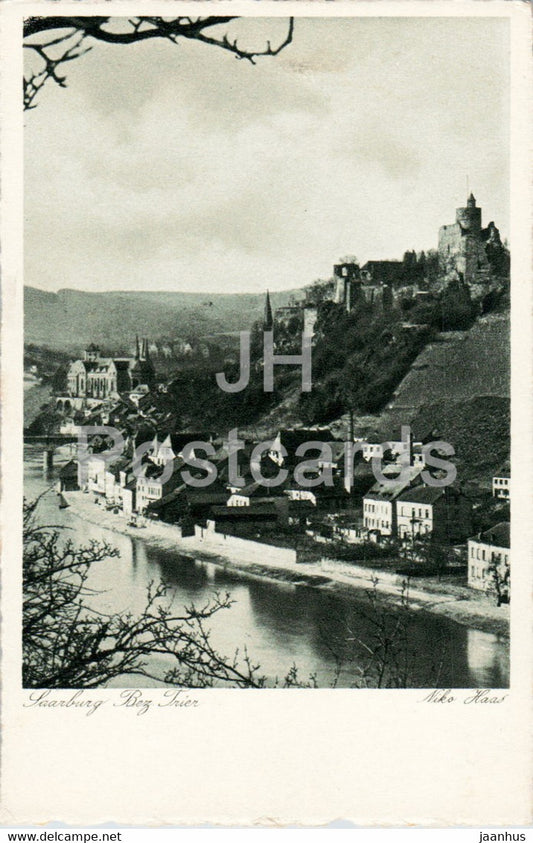 Saarburg Bez Trier - Niko Haas - old postcard - Germany - used - JH Postcards