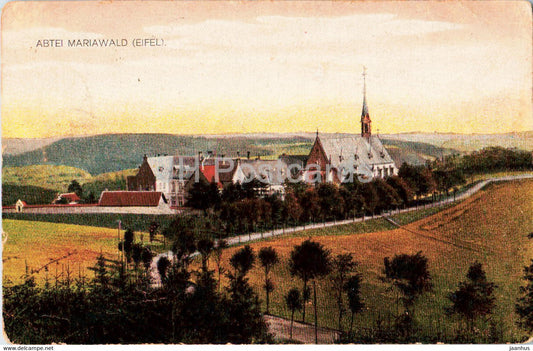 Abtei Mariawald - Eifel - old postcard - 1922 - Germany - used - JH Postcards