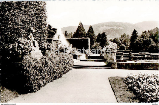 Baden Baden - Gonneranlagen - 1963 - Germany - used - JH Postcards