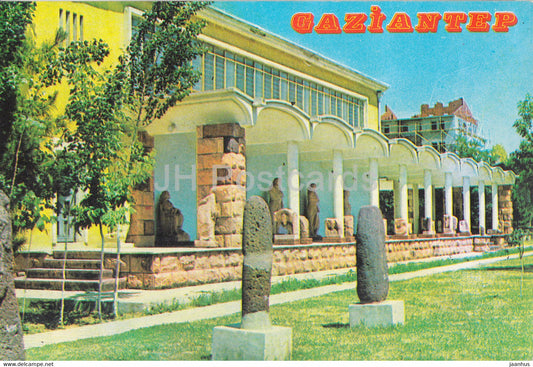 Gaziantep - Museum view - 1984 - Turkey - used - JH Postcards