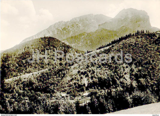 Vysoke Tatry - Javorina - High Tatras - Slovakia - Czechoslovakia - unused - JH Postcards