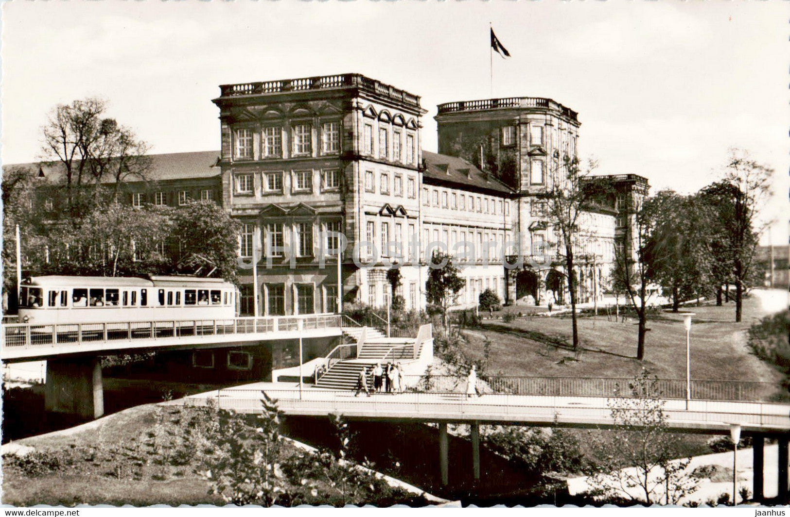 Mannheim - Schloss - tram - castle - Germany - unused - JH Postcards