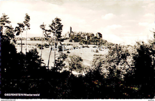 Greifenstein - Westerwald - Cafe Kunz - 1965 - Germany - used - JH Postcards