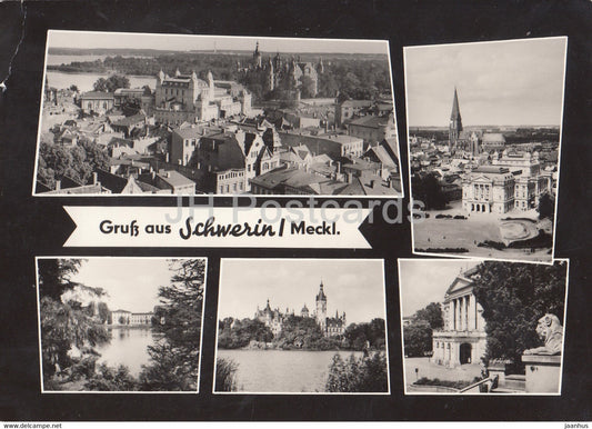 Gruss aus Schwerin - Meckl - Germany - unused - JH Postcards