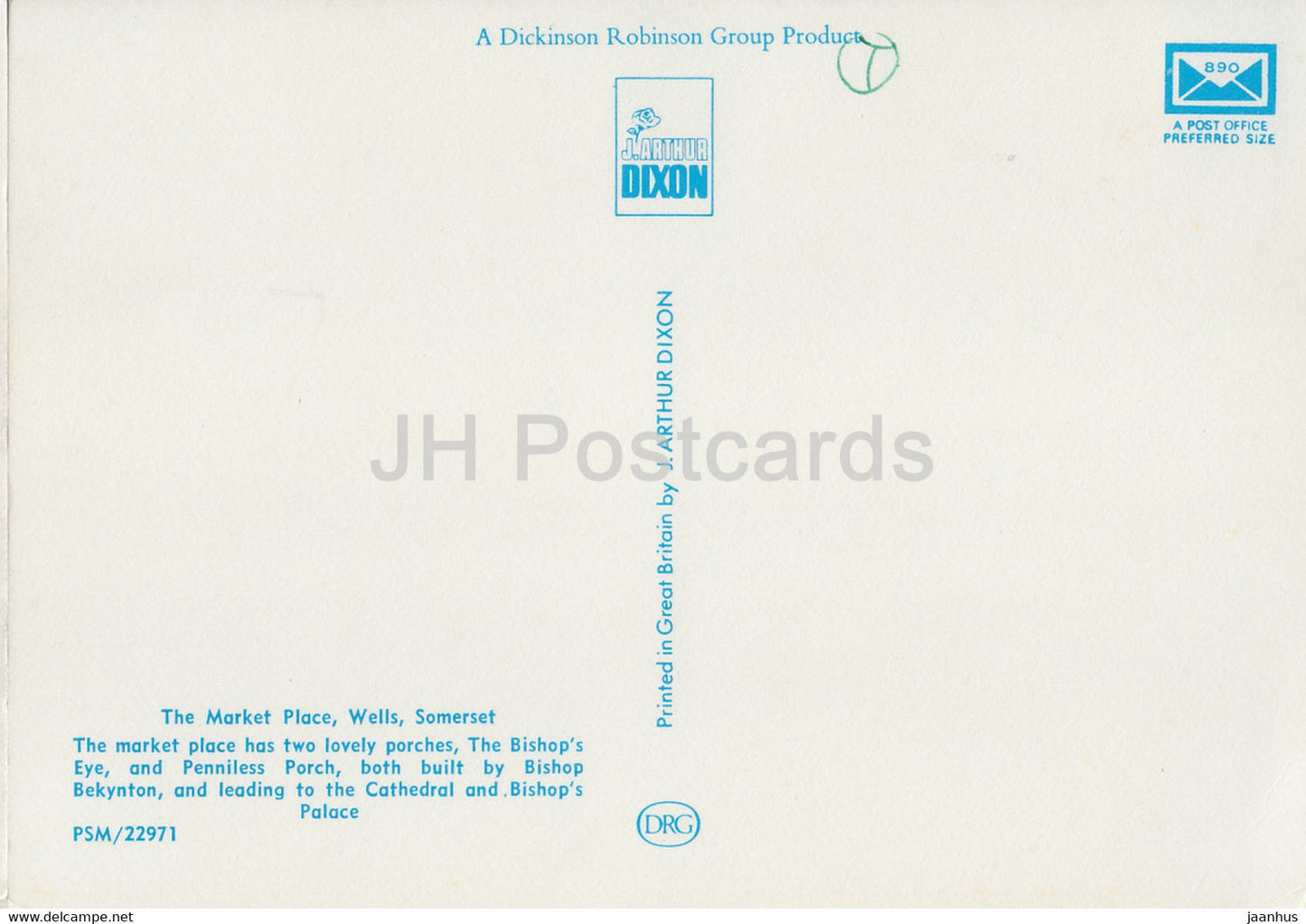 The Market Place - Wells - Somerset - car - England - United Kingdom - unused