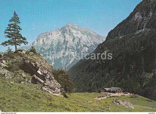 Rest Gigerwald im Calfeisental mit Calanda - 1975 - Switzerland - used - JH Postcards